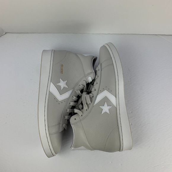 Converse Pro Leather Grey Suede White One Star - Picture 11 of 12